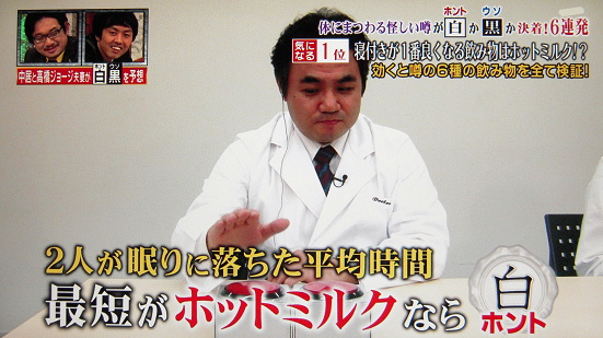 さて、最短入眠時間を記録するのはホットミルクなのか?セルシネ・エイム研究所 代表 脳波研究家 和田知浩 さて、最短入眠時間を記録するのはホットミルクなのか?