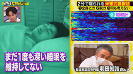 MBS「日曜日の初耳学」〜春の睡眠〜。春日俊彰（オードリー）さんの睡眠脳波を測定。