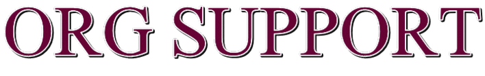 ORG SUPPORT