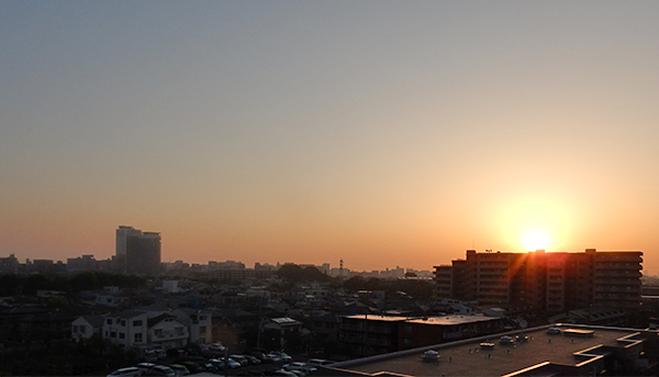 おはよー。何かいいことがありそうだねー。東京・練馬より～