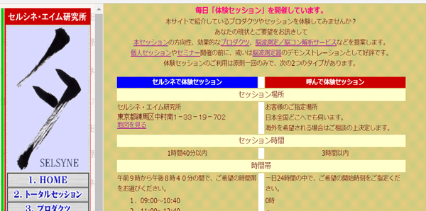 ご好評の体験セッションに、お客様の指定場所にセルシネが出張する「呼んで体験セッション」を始めました。自己統御法や脳波測定器の体験にご利用ください。セルシネの体験セッション。